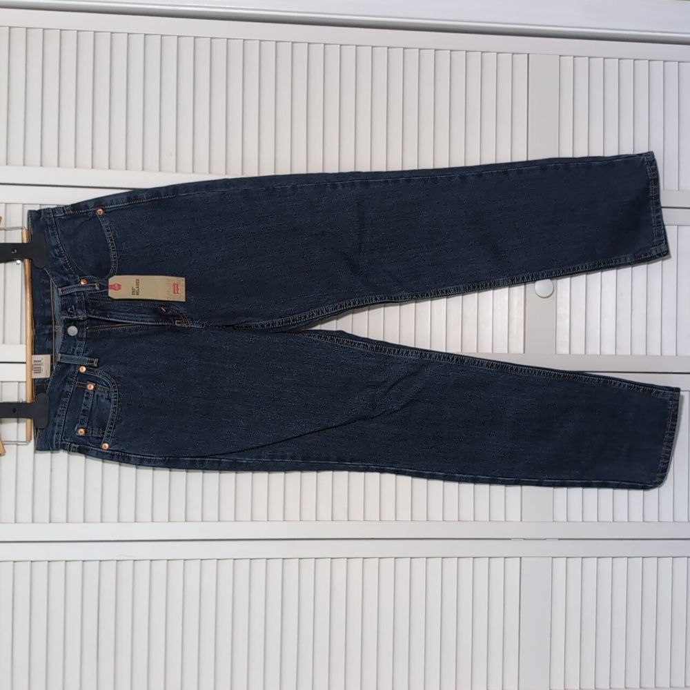Levi 550 Relaxed Fit Tapered Leg Blue Jeans Denim Size W 31 L 34